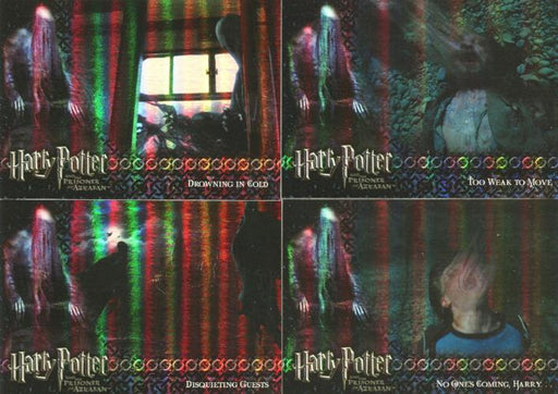 Harry Potter Prisoner of Azkaban Update Foil Box Topper Chase Card Set 4 Cards   - TvMovieCards.com