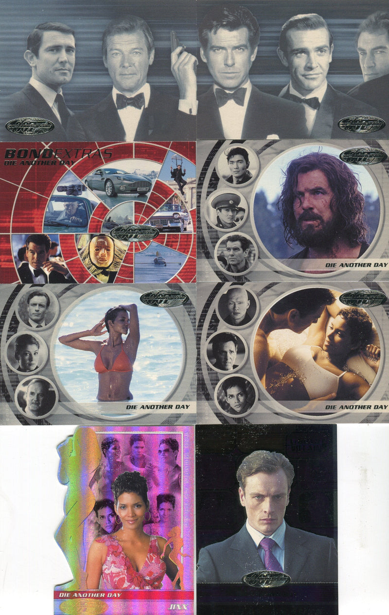 James Bond 40th Anniversary Expansion Card Set w/3 Autographs Bean, Davi, Keen   - TvMovieCards.com