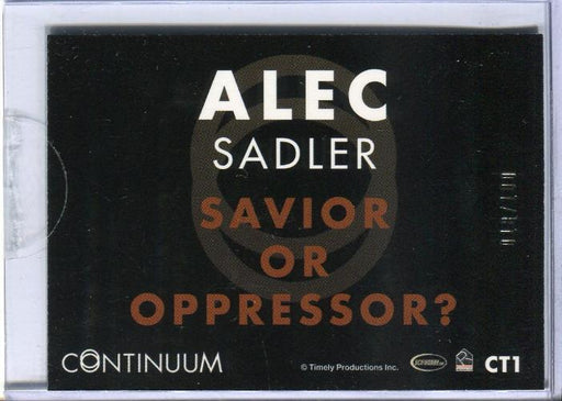 Continuum Seasons 1 & 2 Future Self Case Topper Chase Card CT1 #'d/100   - TvMovieCards.com