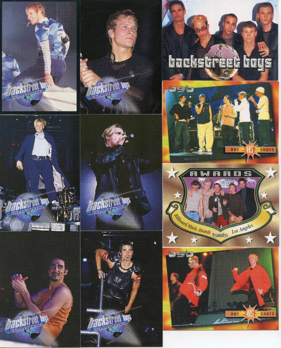 Backstreet Boys Black and Blue Card Box 36ct by Winterland 2000   - TvMovieCards.com
