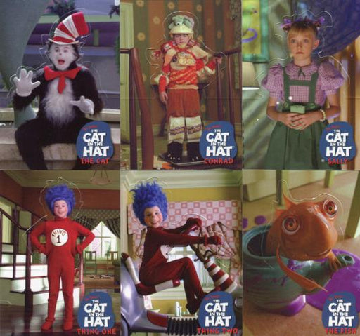 Cat in the Hat Movie Die Cut Chase Card Set DC1 thru DC6 Comic Images 2003   - TvMovieCards.com