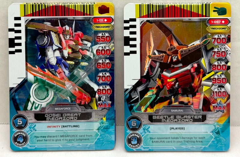 Power Rangers Action Trading Card Game Rise of Heroes 2 Player Starter Deck Sets   - TvMovieCards.com