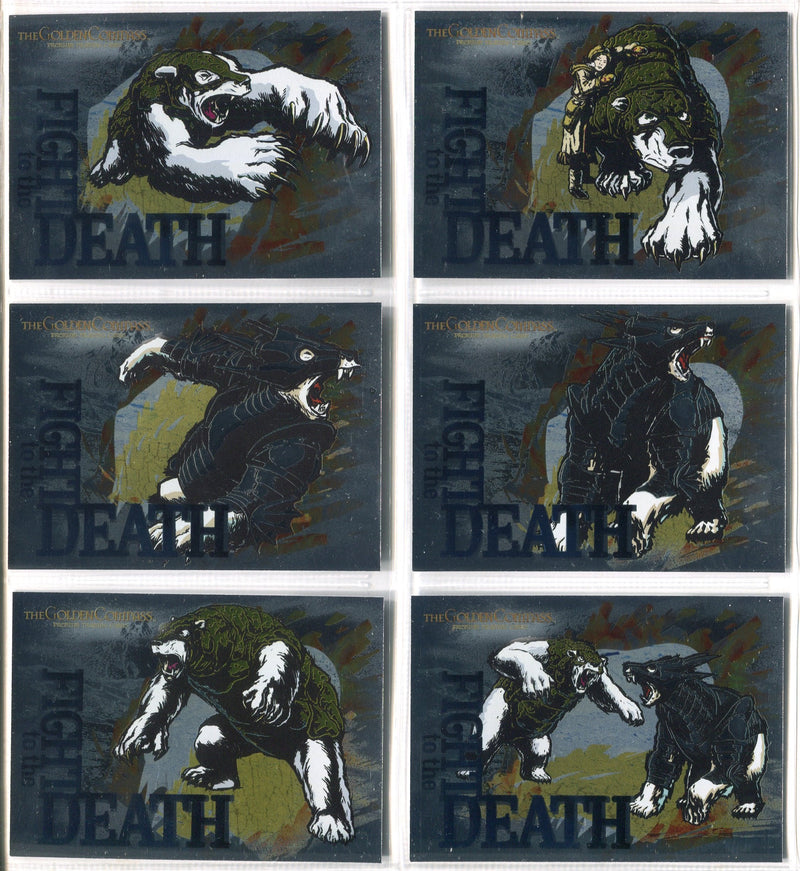 Golden Compass Fight to the Death Foil Chase Card Set FD1-FD6 Inkworks 2007   - TvMovieCards.com