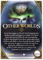 Golden Compass Case Loader/Topper Card CL1 "Other Worlds" Inkworks 2007   - TvMovieCards.com