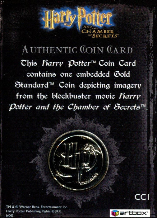 Harry Potter Memorable Moments CC1 Silver Prop Card HP   - TvMovieCards.com