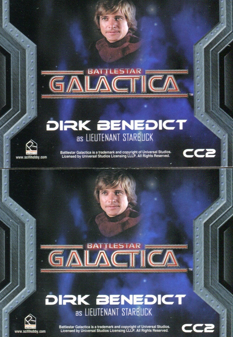 Battlestar Galactica Colonial Warriors Lt. Starbuck Costume Card Variants CC2   - TvMovieCards.com