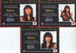 Xena Seasons 4 and 5 Lucy Lawless as Xena Costume Card Lot R1 R2 R3   - TvMovieCards.com