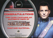 Battlestar Galactica Premiere Edition Cpt. Lee Apollo Adama Costume Card CC7   - TvMovieCards.com