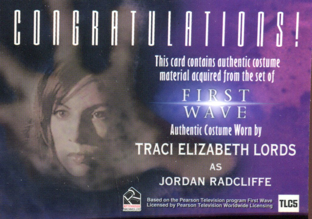 First Wave Traci Elizabeth Lords as Jordan Radcliffe Costume Card TLC5   - TvMovieCards.com