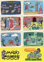 Nintendo Game Pack 60 Card Set with 33 Stickers Topps 1989 UNSCRATCHED   - TvMovieCards.com