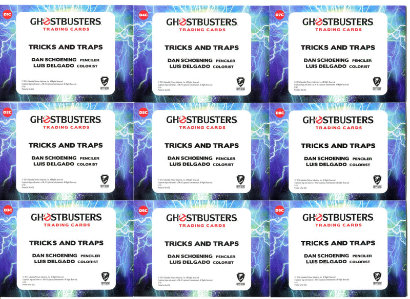 Ghostbusters Movie  Puzzle Chase Trading Card Set D1C-D9C 2016 Cryptozoic   - TvMovieCards.com