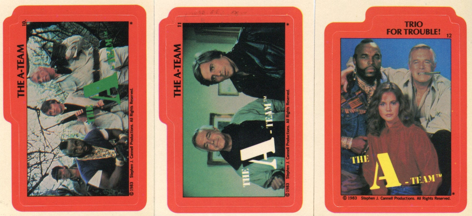 A Team Vintage Base Card Set 66 Cards and 12 Stickers TV Show   - TvMovieCards.com