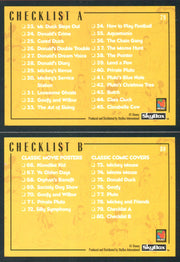 Disney Premium Base Trading Card Set 80 Cards Skybox 1995   - TvMovieCards.com