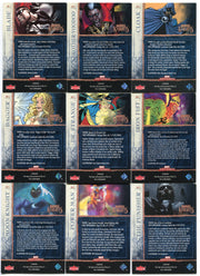 Marvel Masterpieces 3 "Bronze" Marvel Knights Chase Card Set MK1-MK9 Cards 2008   - TvMovieCards.com