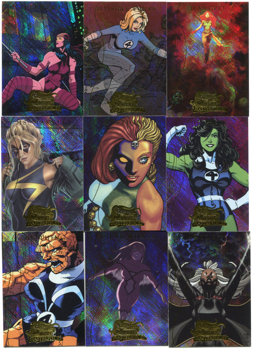 Marvel Masterpieces 2 Fleer Marvel Heroines Chase Card Set MH1-MH9 Cards 2008   - TvMovieCards.com