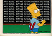 Simpsons Vintage Sticker Card Set 22 Sticker Cards Topps 1990   - TvMovieCards.com