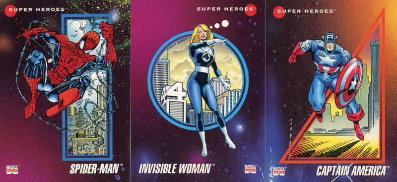 Marvel Universe Series 3 Promo Card Lot 3 Cards Impel 1992   - TvMovieCards.com