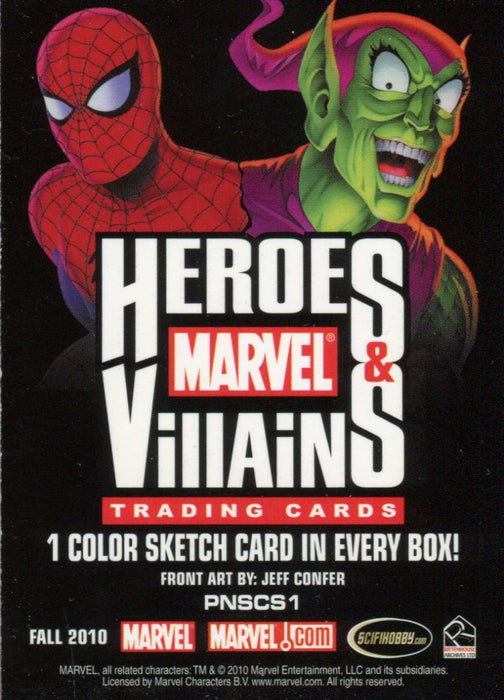 Marvel Heroes & Villains Single Promo Card PNSCS1 Rittenhouse 2010   - TvMovieCards.com