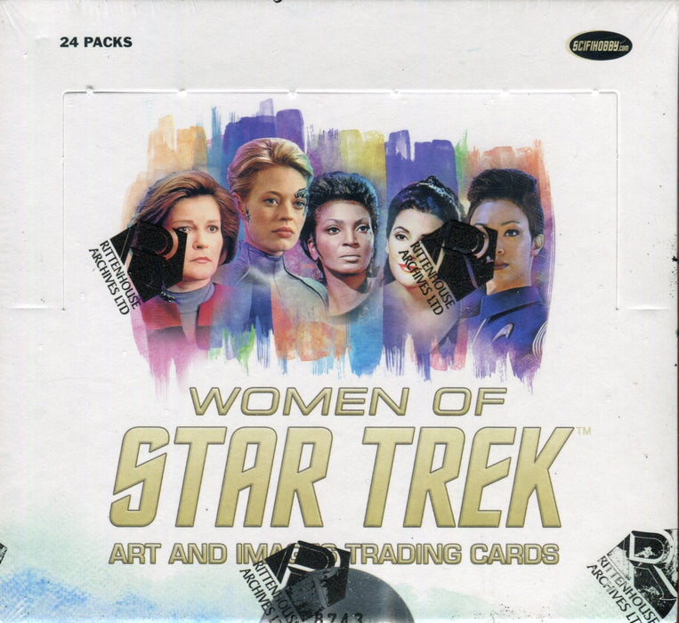 Star Trek Women of Star Trek 2021 Art & Images Card Box 24 Packs   - TvMovieCards.com