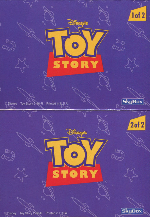 Toy Story Series 2 Disney Movie 3D Motion Chase Card Set 2 Cards Skybox 1996   - TvMovieCards.com