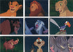 Lion King Disney Movie Series 1 Embossed Foil Chase Card Set F1 thru F9 Skybox   - TvMovieCards.com