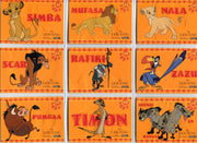 Lion King Disney Movie Series 1 Embossed Foil Chase Card Set F1 thru F9 Skybox 1 - TvMovieCards.com