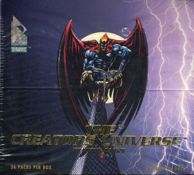 Creators Universe Sealed Trading Card Box 36 Packs Dynamic 1993   - TvMovieCards.com
