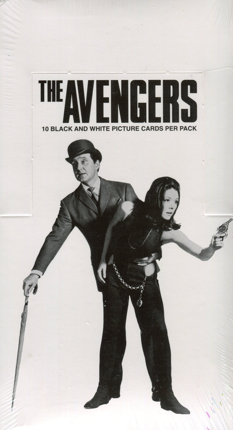 Avengers TV Series One Trading Card Box 36 Packs Cornerstone 1992   - TvMovieCards.com