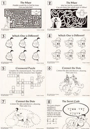 Aladdin Disney Movie Color-In Game Chase Card Set 10 Cards Panini 1993   - TvMovieCards.com