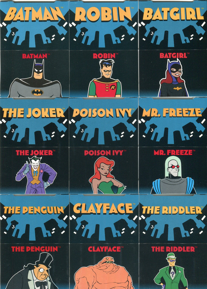 The Adventures of Batman & Robin Pop-Ups Chase Card Set 12 Cards Skybox 1995   - TvMovieCards.com