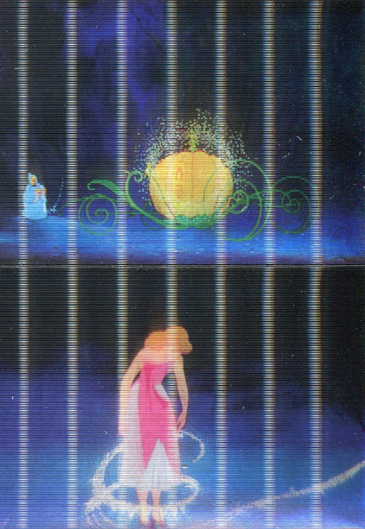 Cinderella Disney Movie Lenticular Chase Card Set 2 Motion Cards Skybox 1995   - TvMovieCards.com