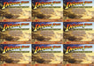 Indiana Jones Masterpieces Silver Foil Art Chase Card Set 9 Cards Topps 2008   - TvMovieCards.com