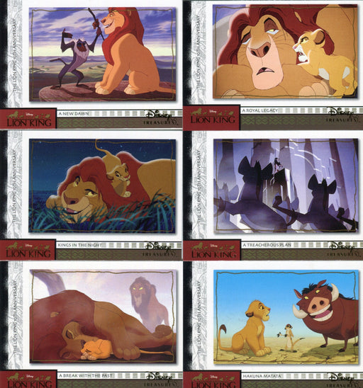 Disney Treasures Series 2 Lion King 10th Ann. Chase Card Set LK1 thru LK10   - TvMovieCards.com