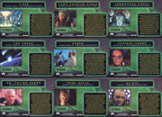 Star Trek Cinema 2000 The Dark Side Chase Card Set 1 of 9 DS thru 9 of 9 DS Skyb - TvMovieCards.com