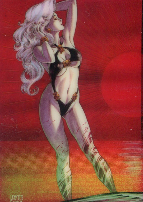 Lady Death All Chromium Series 1 Mystery ClearChrome Chase Card S1 Krome 1994   - TvMovieCards.com