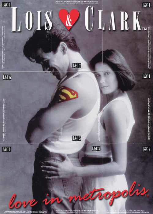 Lois & Clark The New Adventures of Superman Diffuser Chip Foil Chase Card Set   - TvMovieCards.com