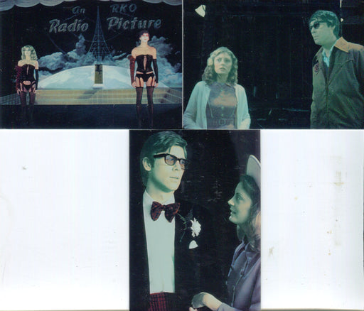 1995 Rocky Horror Picture Show Janet & Brad Chromium Chase Card Set 3 Cards   - TvMovieCards.com