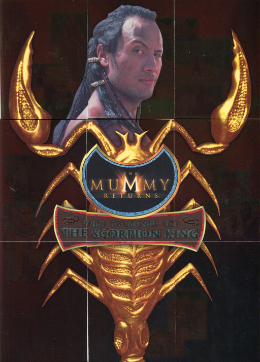 Mummy Returns Movie Puzzle Chase Card Set 9 Cards Inkworks 2001   - TvMovieCards.com