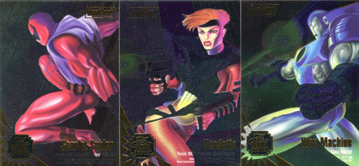 Flair Marvel Annual Duoblast Foil Chase Card Set (3) Fleer 1995   - TvMovieCards.com