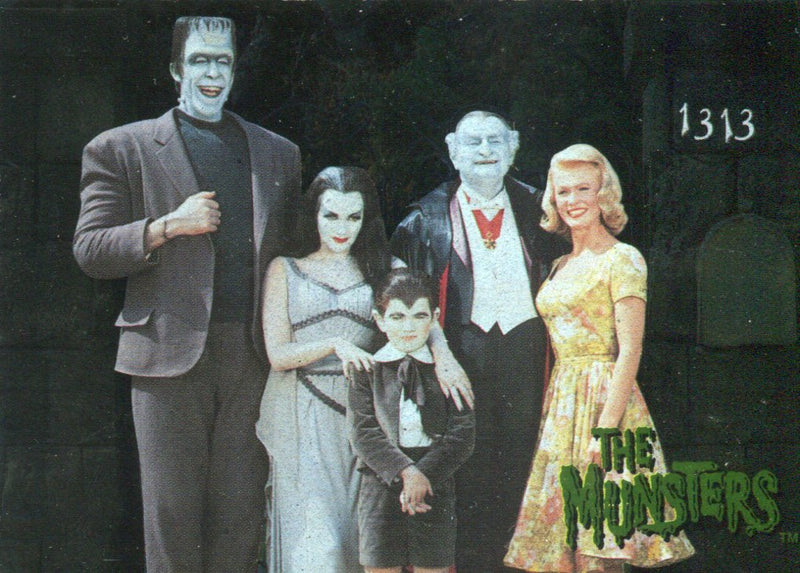 Munsters Deluxe Series One Base Card Set 90 Cards Dart Flipcards 1996   - TvMovieCards.com