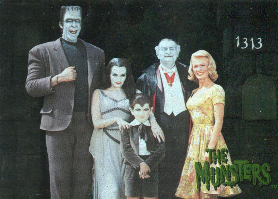 Munsters Deluxe Series One Base Card Set 90 Cards Dart Flipcards 1996   - TvMovieCards.com