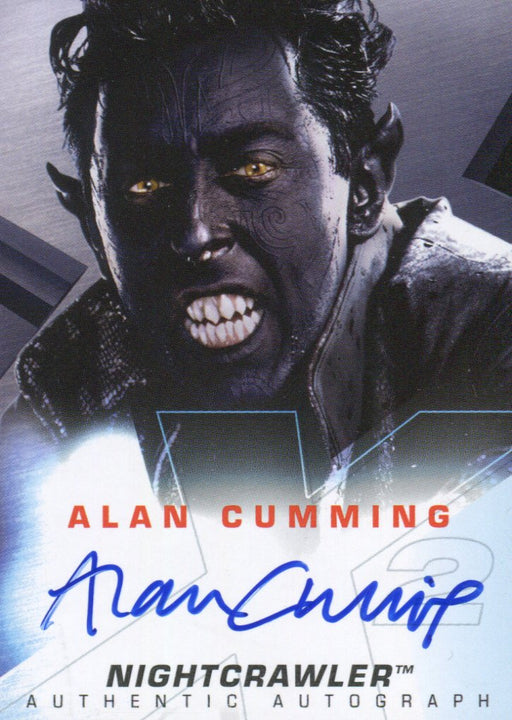 X-Men United X2 Movie Alan Cumming as Nightcrawler Autograph Card Topps 2003   - TvMovieCards.com