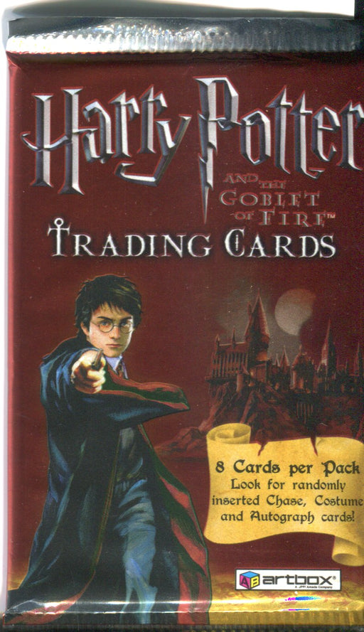 Harry Potter and the Goblet of Fire Single Trading Card Pack 8 Cards   - TvMovieCards.com