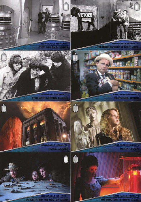 Doctor Who 2015 Topps Memorable Moments Chase Card Set MM-1 thru MM-10   - TvMovieCards.com