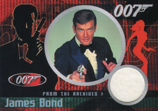 James Bond Dangerous Liaisons Roger Moore Case Topper Costume Card CC4   - TvMovieCards.com