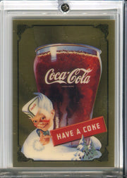 Coca Cola Series 4 Limited Edition Sprite Boy Gold Chase Card #0548   - TvMovieCards.com