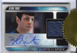 Star Trek Movie Into the Darkness Zachary Quinto Autograph Costume Card #239/250   - TvMovieCards.com