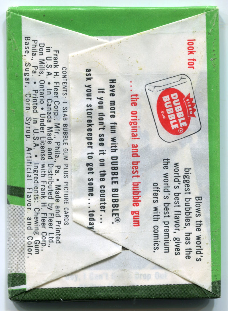1965 McHale's Navy Fleer Vintage 5 Cent Bubble Gum Trading Card Wax Pack   - TvMovieCards.com