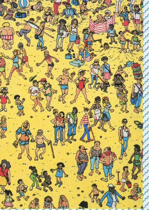 Where's Waldo? Puzzle Card Set 128 Cards Mattel 1991 16 puzzles   - TvMovieCards.com