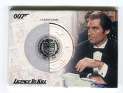 James Bond Complete White Casino Chip (on right) Relic Prop Card RC6   - TvMovieCards.com
